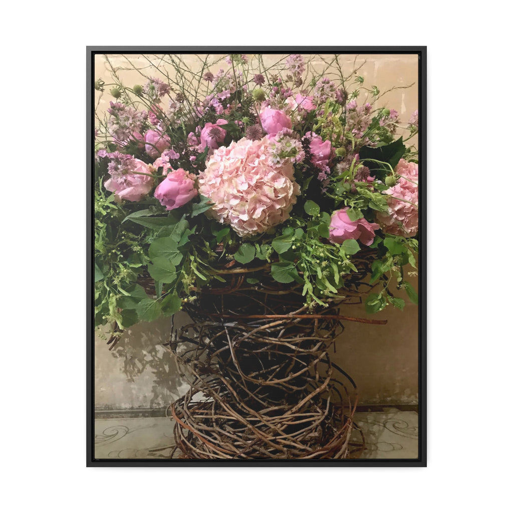 Flower Bouquet Spire in Shades of Pink