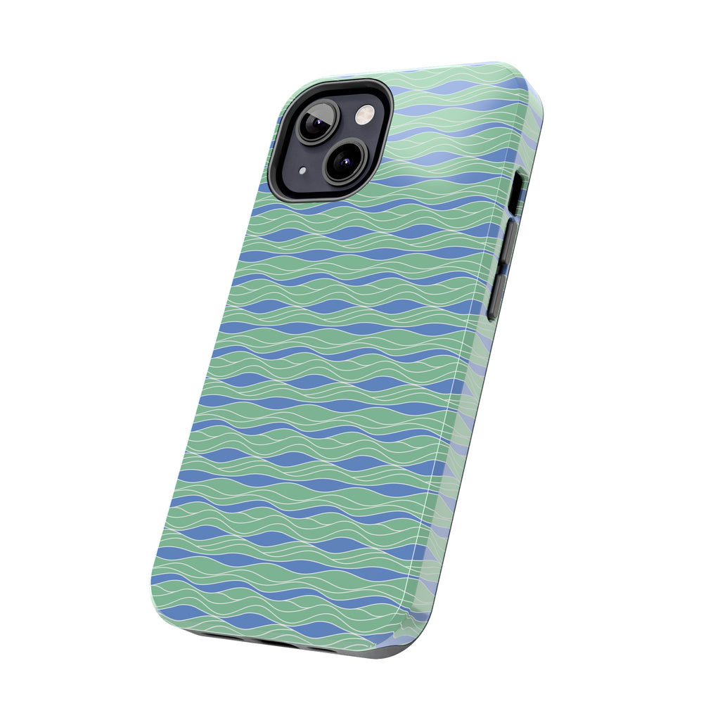 Newport Blue Green Tough Phone Case - 2024