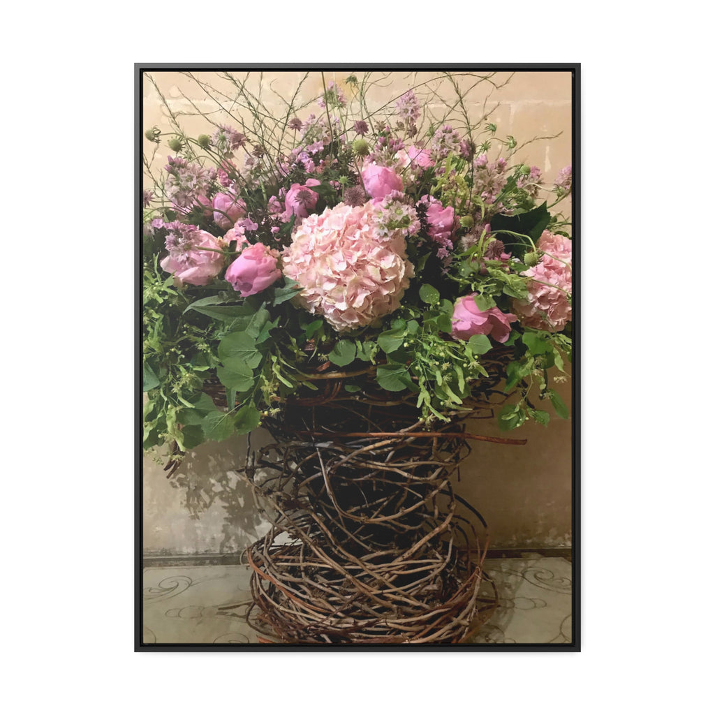 Flower Bouquet Spire in Shades of Pink