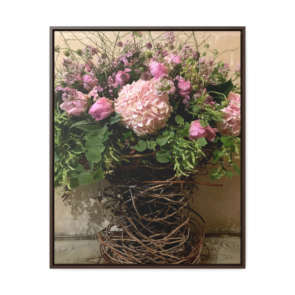 Flower Bouquet Spire in Shades of Pink