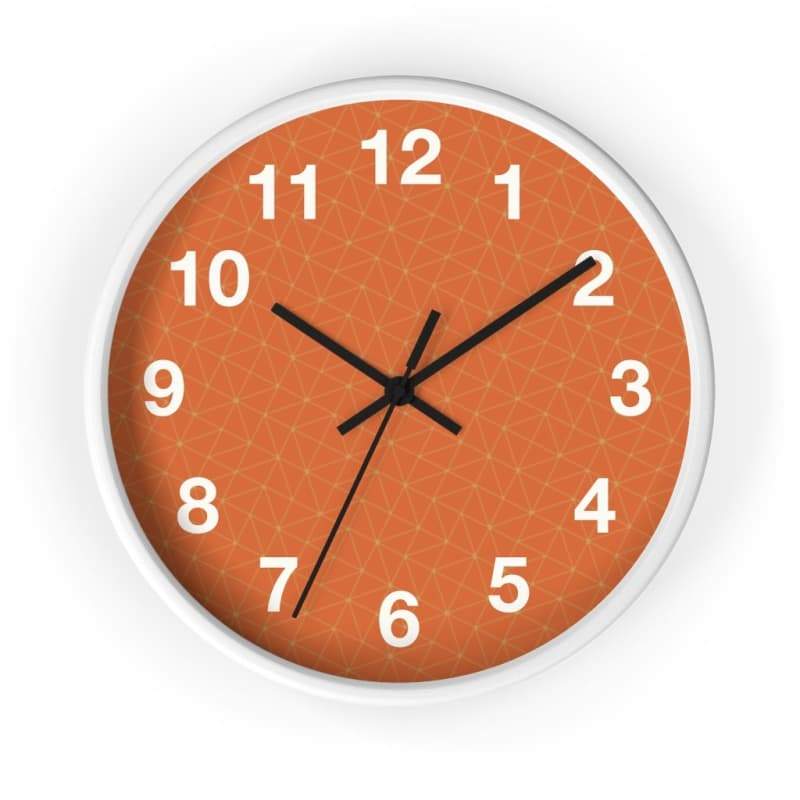 Abby Wall Clock - 10 / White / Black - Home Decor Art & Wall Decor, Black, Clock, Design, New Made 