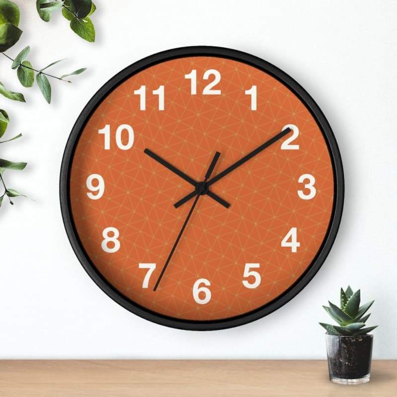 Abby Wall Clock - Home Decor Art & Wall Decor, Black, Clock, Design, New Made in USA