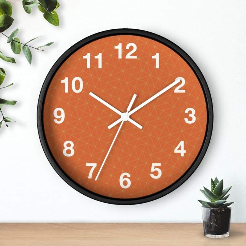 Abby Wall Clock - Home Decor Art & Wall Decor, Black, Clock, Design, New Made in USA