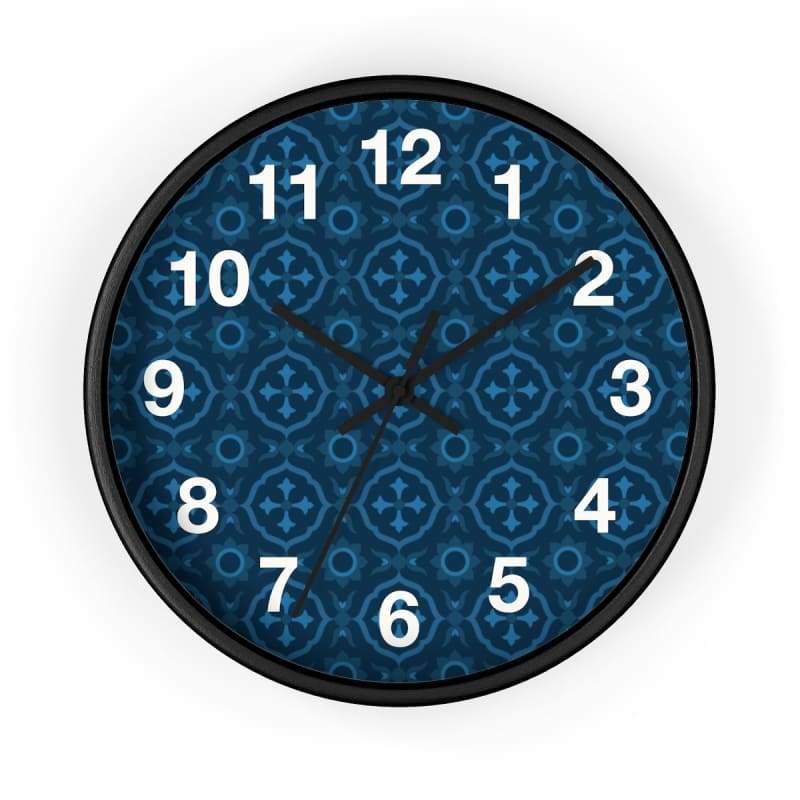 Ado Classics Wooden Wall Clock CW1 - 10 in / Black / Black - Home Decor