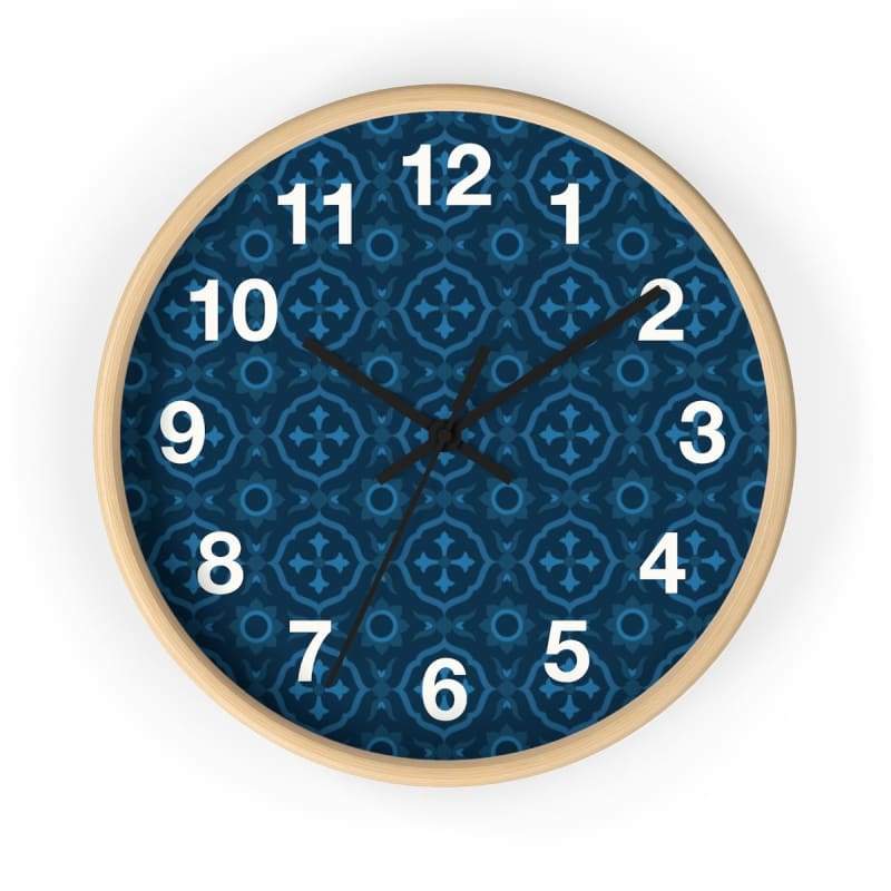 Ado Classics Wooden Wall Clock CW1 - 10 in / Wooden / Black - Home Decor