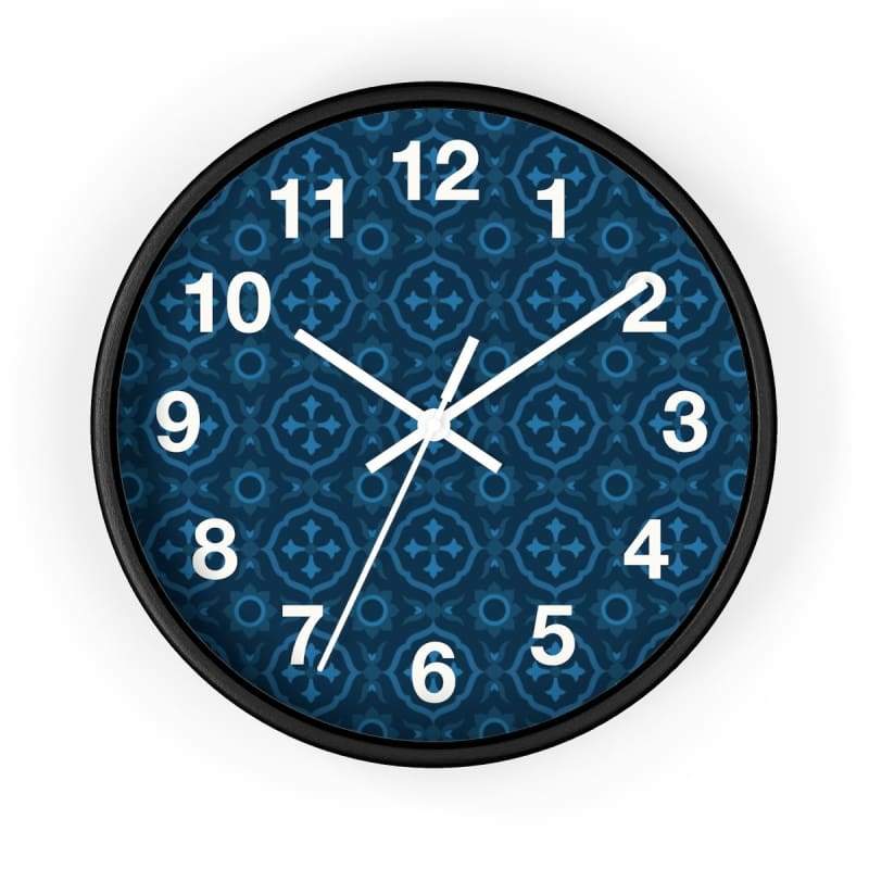 Ado Classics Wooden Wall Clock CW1 - 10 in / Black / White - Home Decor