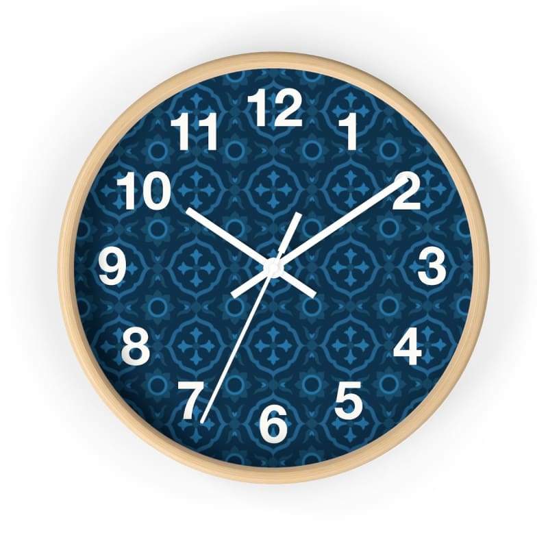 Ado Classics Wooden Wall Clock CW1 - 10 in / Wooden / White - Home Decor