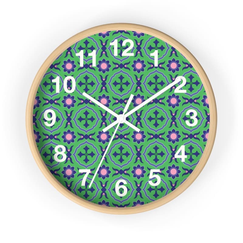 Ado Wall Clock CW1 - 10 in / Wooden / White - Wall Clock
