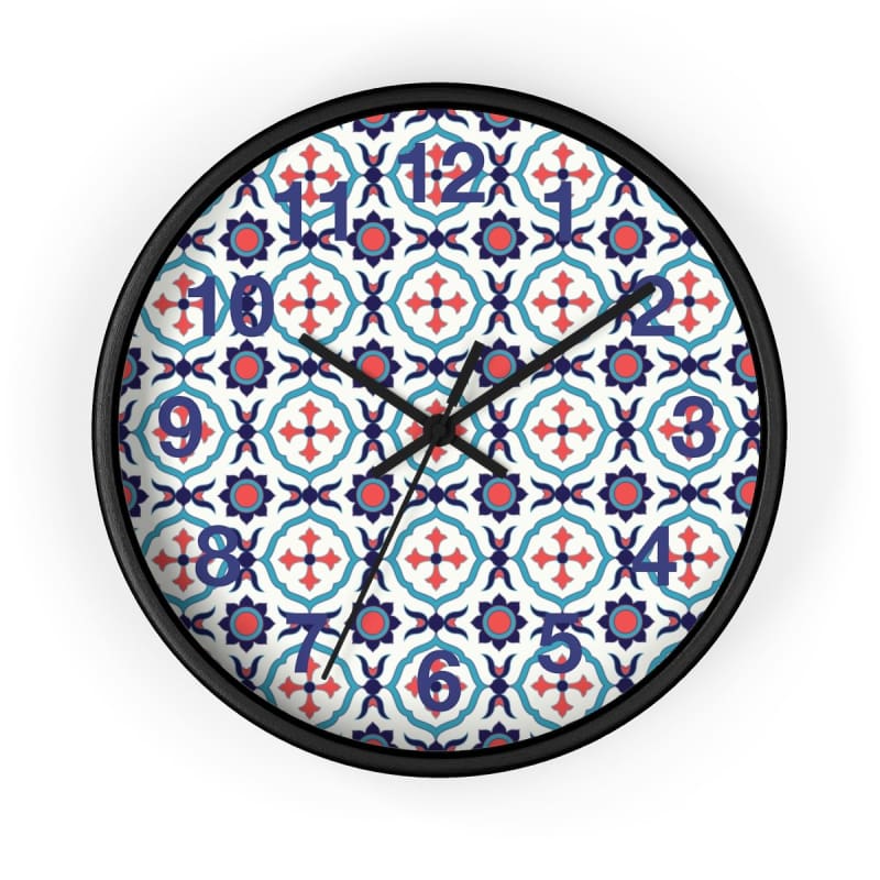 Ado Wall Clock CW12 - 10 in / Black / Black - Wall Clock