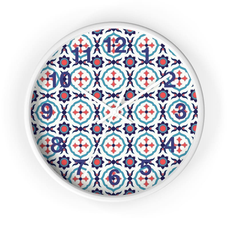 Ado Wall Clock CW12 - 10 in / White / White - Wall Clock