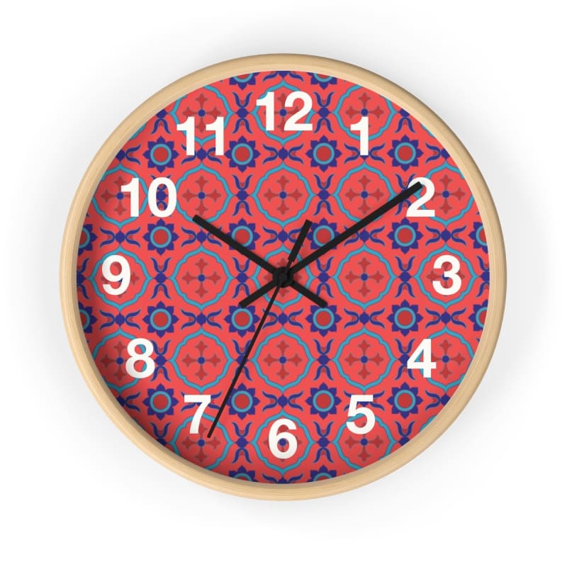Ado Wall Clock CW15 - 10 in / Wooden / Black - Wall Clock