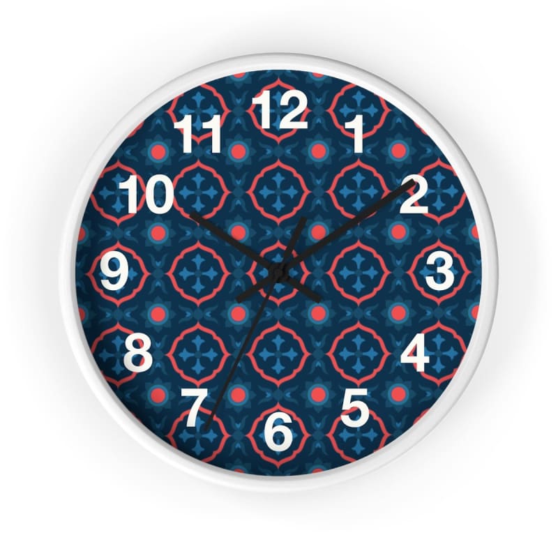 Ado Wall Clock CW17 - 10 in / White / Black - Wall Clock