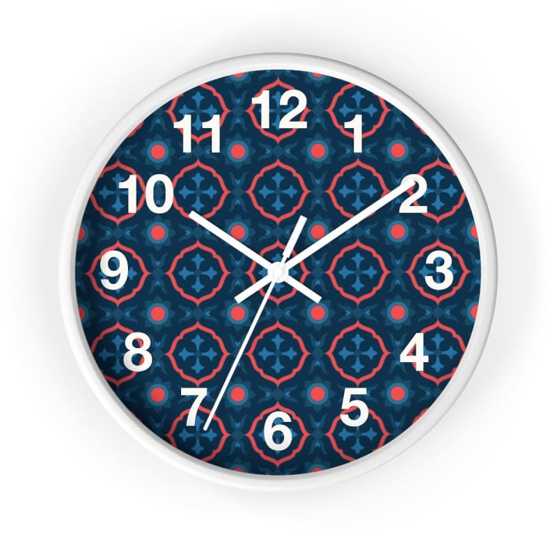 Ado Wall Clock CW17 - 10 in / White / White - Wall Clock