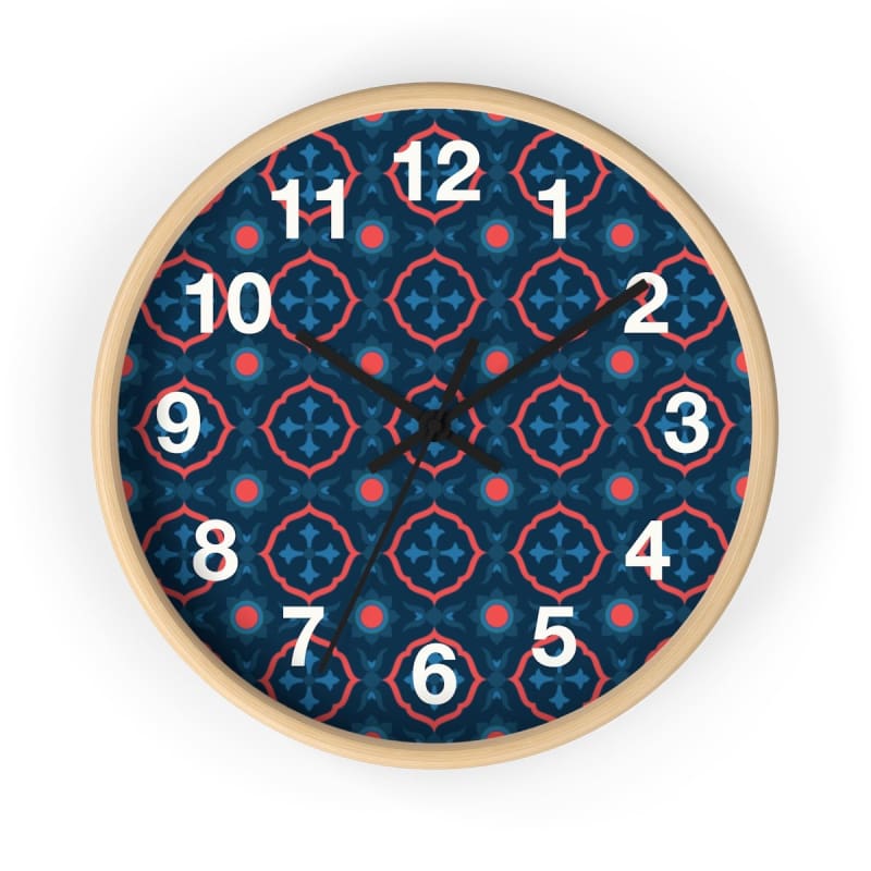 Ado Wall Clock CW17 - 10 in / Wooden / Black - Wall Clock