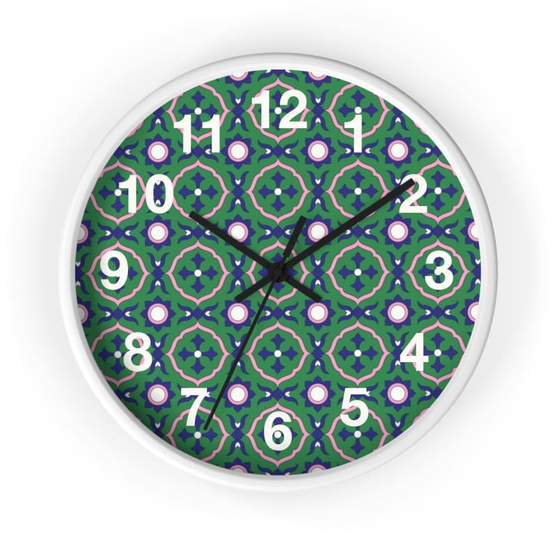 Ado Wall Clock CW2 - 10 in / White / Black - Wall Clock