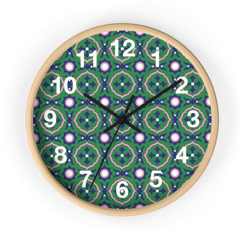 Ado Wall Clock CW2 - 10 in / Wooden / Black - Wall Clock