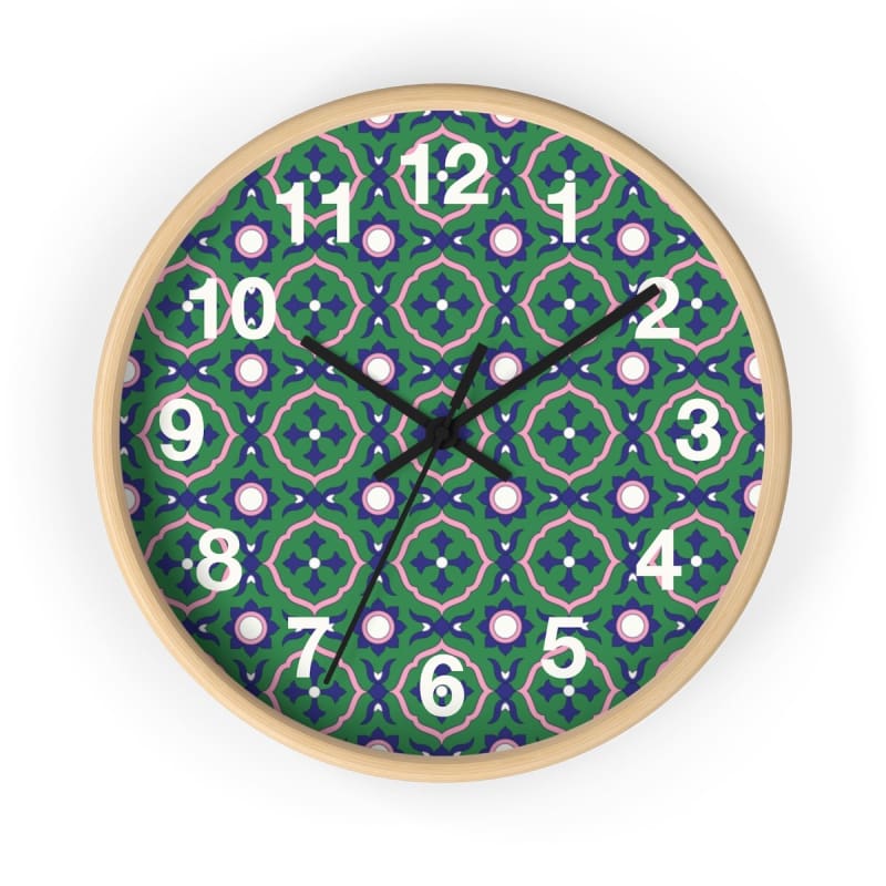 Ado Wall Clock CW2 - 10 in / Wooden / Black - Wall Clock