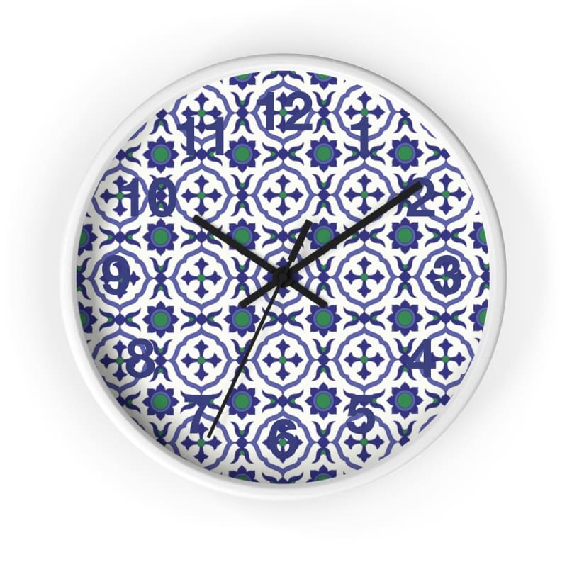 Ado Wall Clock CW5 - 10 in / White / Black - Wall Clock