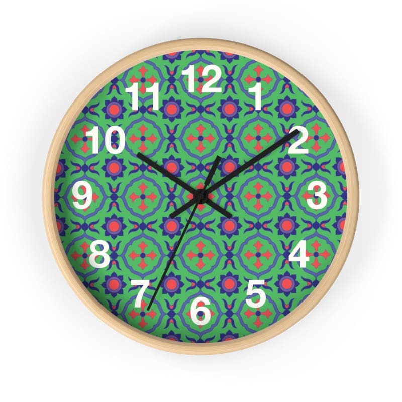 Ado Wall Clock CW6 - 10 in / Wooden / Black - Wall Clock