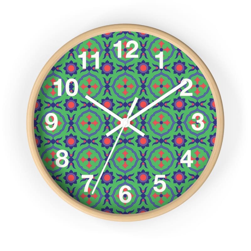 Ado Wall Clock CW6 - 10 in / Wooden / White - Wall Clock