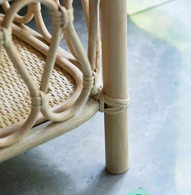 Alice Book Shelf - Book Shelf bathroom, book shelf, bookshelf, rattan, toiletries Made in USA
