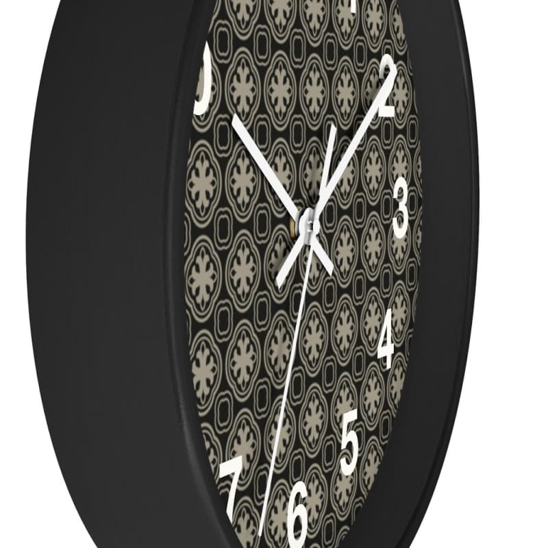 Arnaud Wall Clock - Home Decor Art & Wall Decor, Art Nouveau, Black, Clock, Hands Made in USA