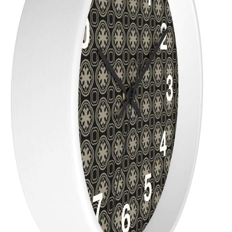 Arnaud Wall Clock - Home Decor Art & Wall Decor, Art Nouveau, Black, Clock, Hands Made in USA