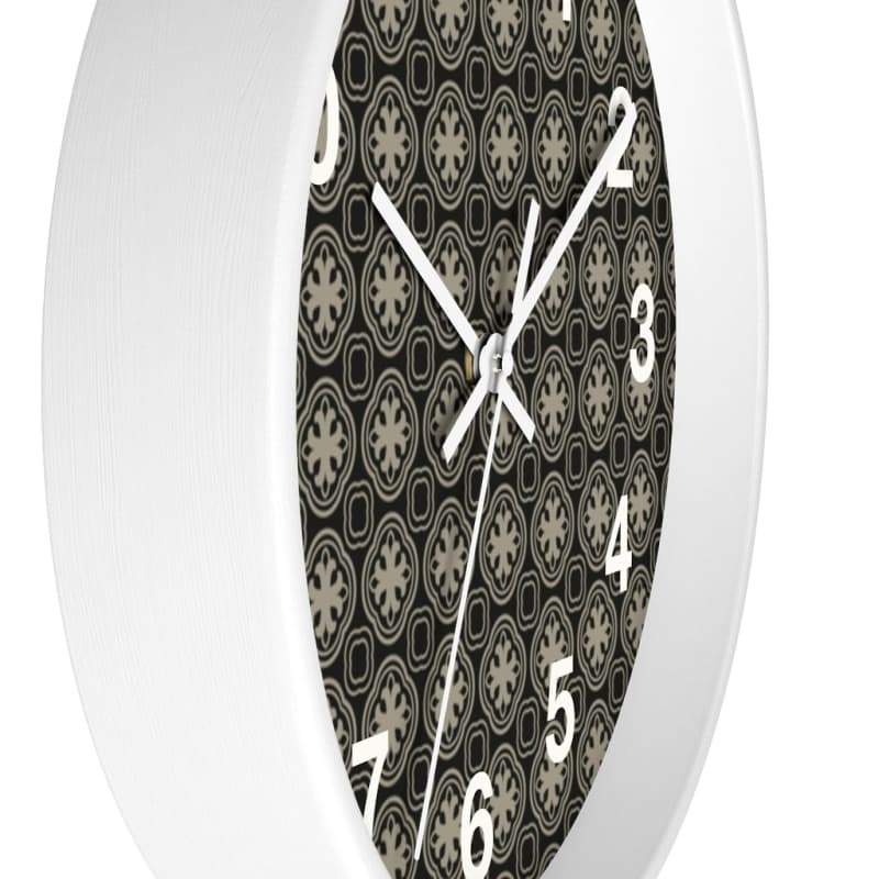 Arnaud Wall Clock - Home Decor Art & Wall Decor, Art Nouveau, Black, Clock, Hands Made in USA