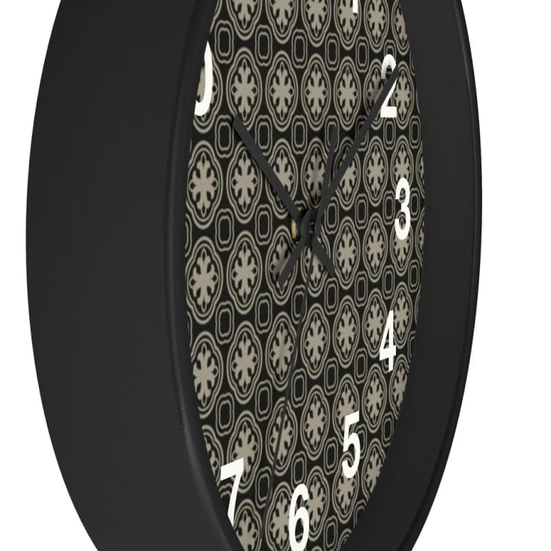 Arnaud Wall Clock - Home Decor Art & Wall Decor, Art Nouveau, Black, Clock, Hands Made in USA