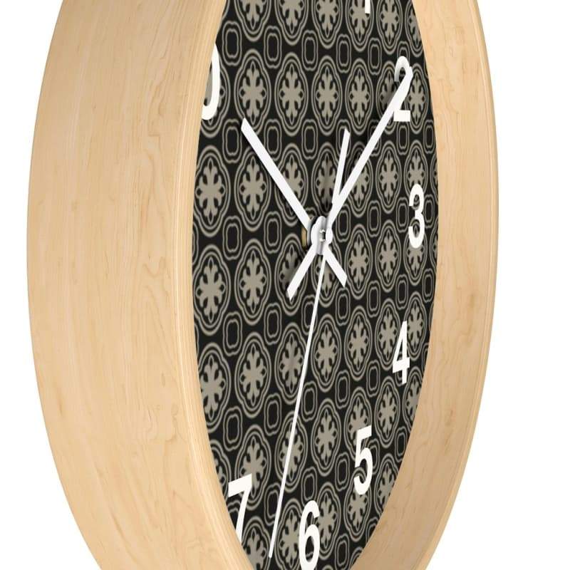 Arnaud Wall Clock - Home Decor Art & Wall Decor, Art Nouveau, Black, Clock, Hands Made in USA
