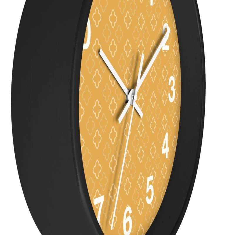 Marta Wall Clock - Home Decor Art & Wall Decor, Clock, Gold, Golden, Hands Made in USA