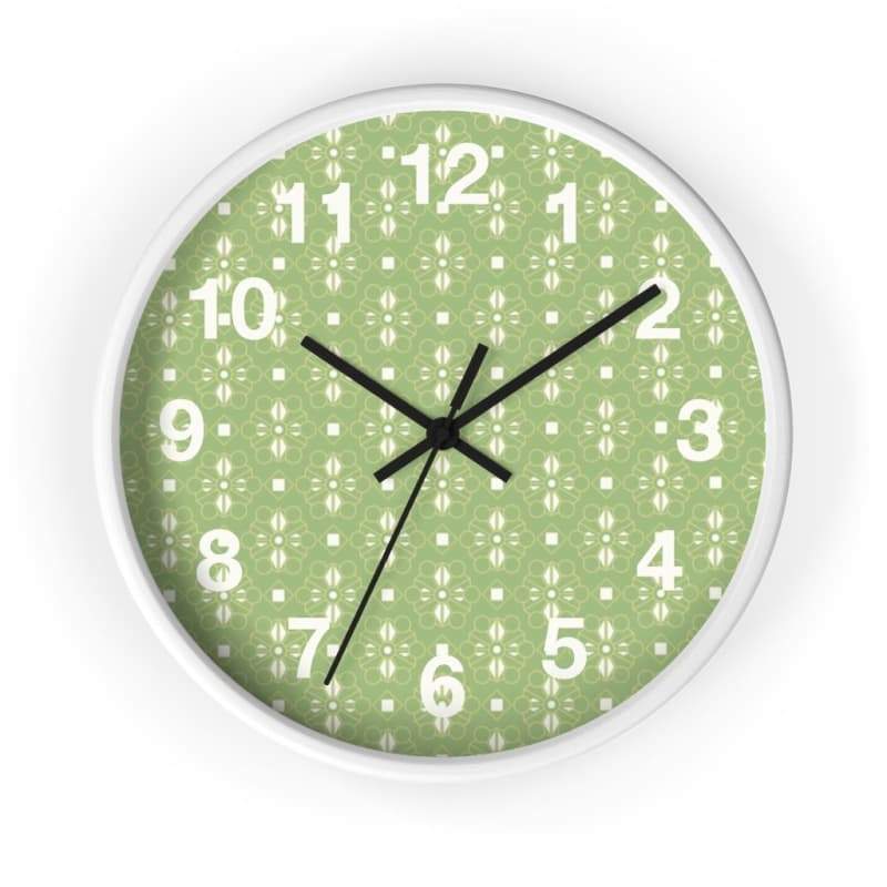 Mason Wall Clock - 10 / White / Black - Home Decor Art & Wall Decor, Black, Clock, Design, Green 