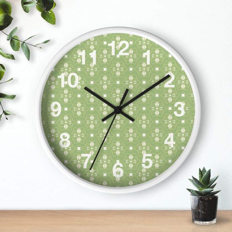 Mason Wall Clock - Home Decor Art & Wall Decor, Black, Clock, Design, Green Made in USA