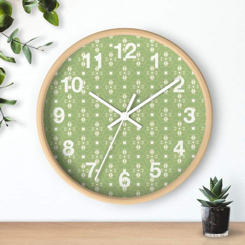 Mason Wall Clock - Home Decor Art & Wall Decor, Black, Clock, Design, Green Made in USA