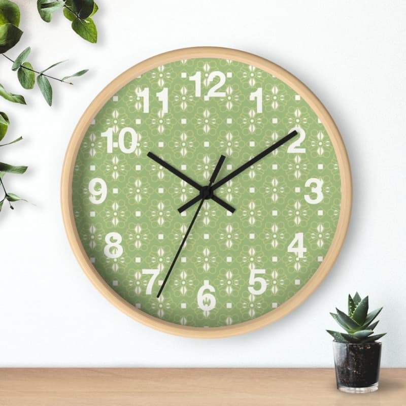 Mason Wall Clock - Home Decor Art & Wall Decor, Black, Clock, Design, Green Made in USA