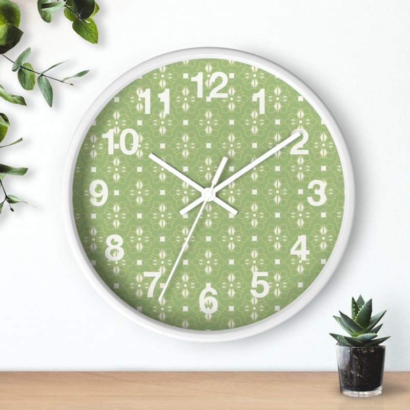 Mason Wall Clock - Home Decor Art & Wall Decor, Black, Clock, Design, Green Made in USA