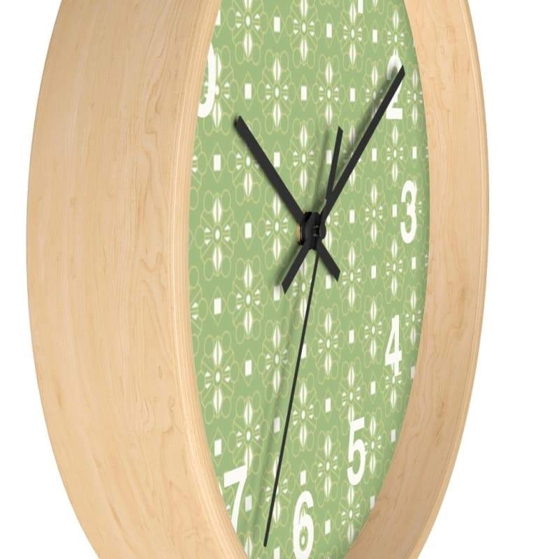 Mason Wall Clock - Home Decor Art & Wall Decor, Black, Clock, Design, Green Made in USA