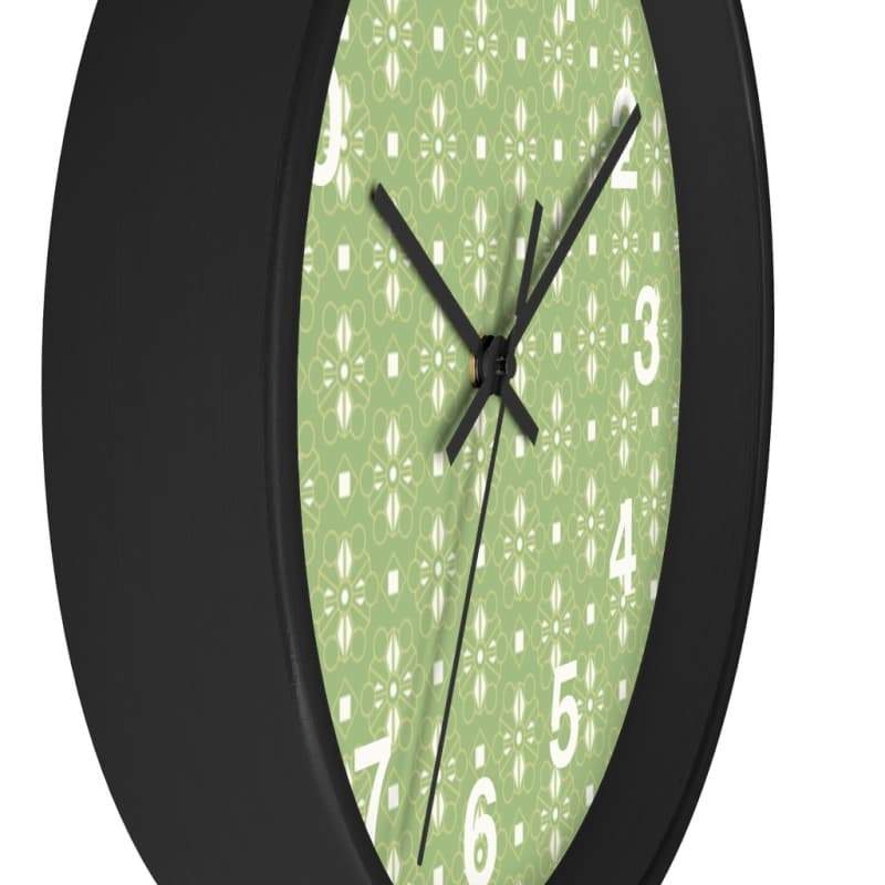 Mason Wall Clock - Home Decor Art & Wall Decor, Black, Clock, Design, Green Made in USA