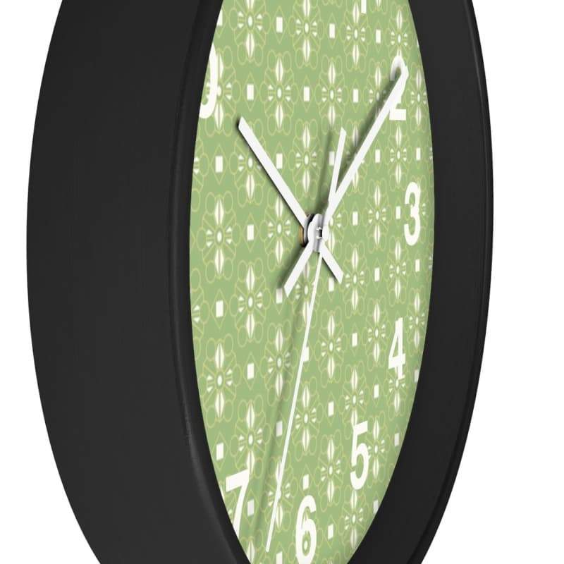 Mason Wall Clock - Home Decor Art & Wall Decor, Black, Clock, Design, Green Made in USA
