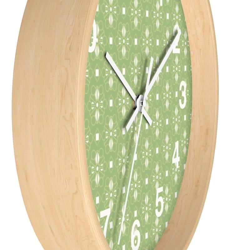 Mason Wall Clock - Home Decor Art & Wall Decor, Black, Clock, Design, Green Made in USA