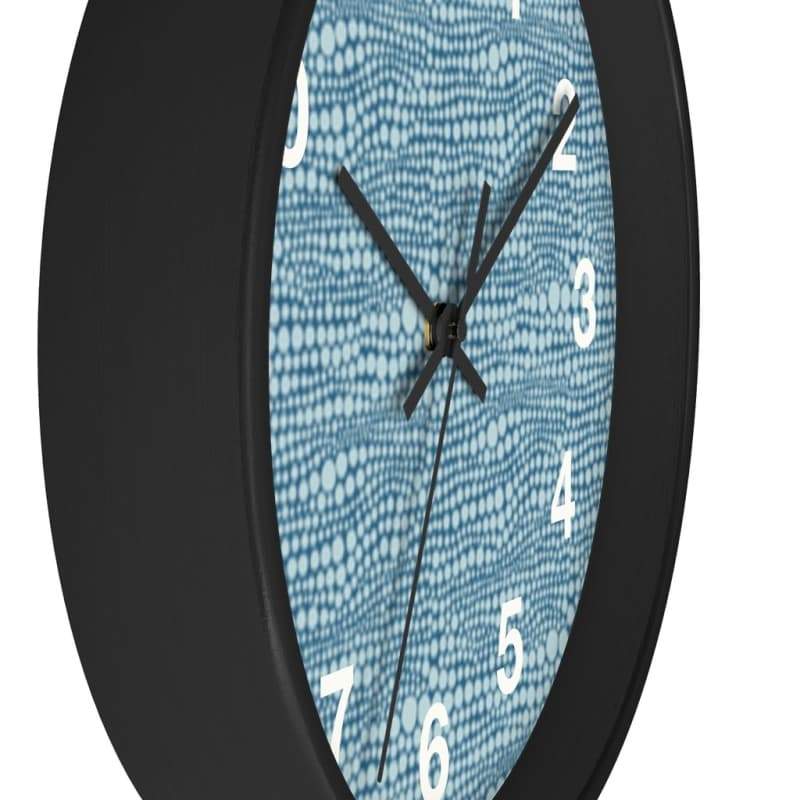 Tamara Wall Clock - Home Decor Art & Wall Decor, Beach, Black, Circles, Clock Made in USA