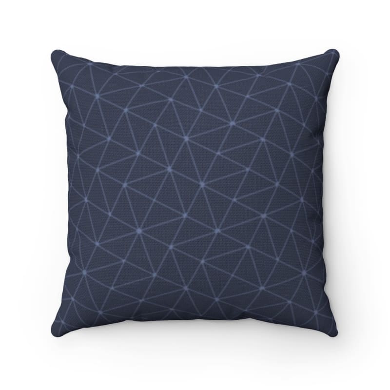 Urban Collection Abby Woven Throw Pillow - Throw Pillow Blue, Decor, Geometric, Home & Living, Navy 