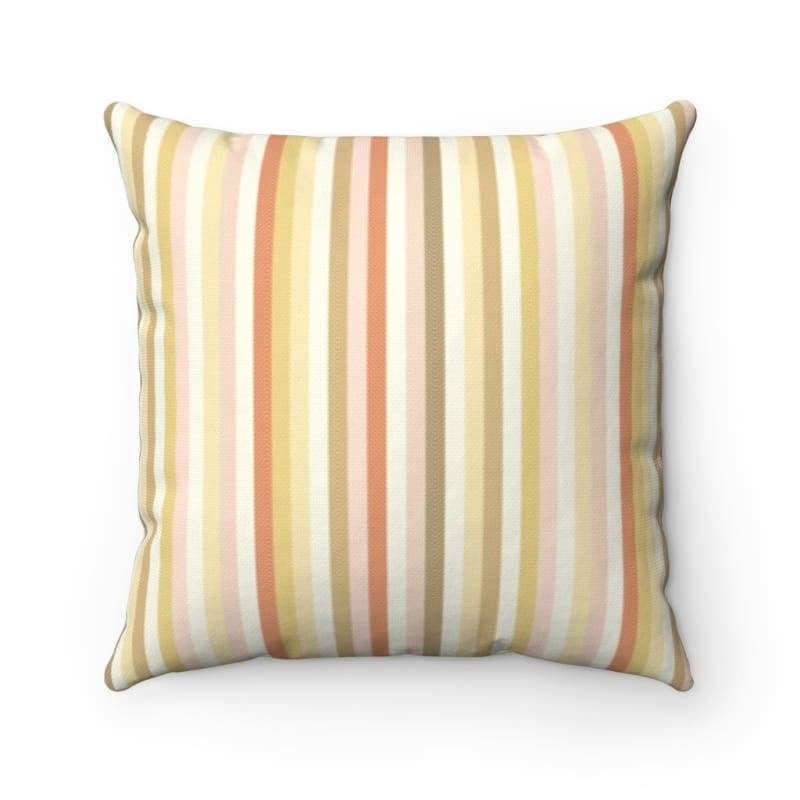 Urban Collection Diana Woven Throw Pillow - 14 x 14 - Home Decor Home & Living, Ivory, Orange, 